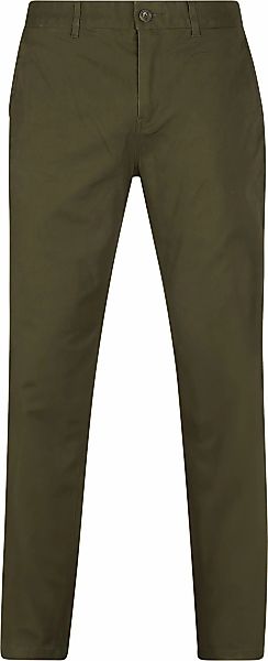 Scotch and Soda Chino Stuart Olivgrün - Größe W 34 - L 32 günstig online kaufen