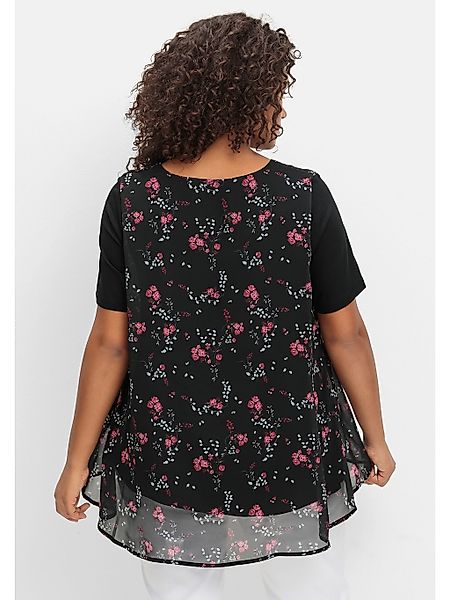 Sheego Blusenshirt Große Größen aus Jersey günstig online kaufen