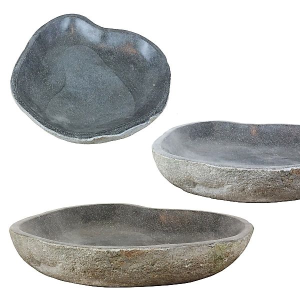 Oriental Galerie Dekotablett Naturstein Stein Schale günstig online kaufen