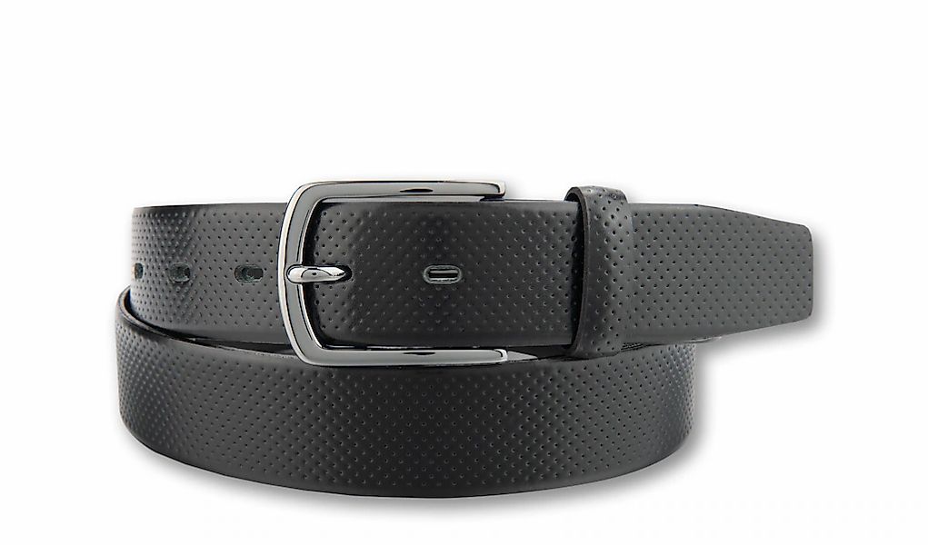 BERND GÖTZ "Ledergürtel mit repräsentativer feiner Punktprägung" günstig online kaufen