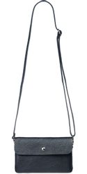 Caspar Umhängetasche Kleine Leder Clutch Damen günstig online kaufen