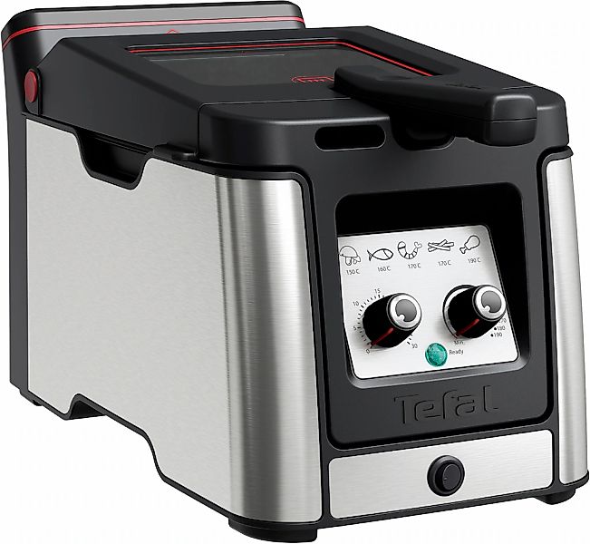 Tefal Fritteuse "Clear Duo" 2000 W Fassungsvermögen 3,5 l aktives Filtersys günstig online kaufen