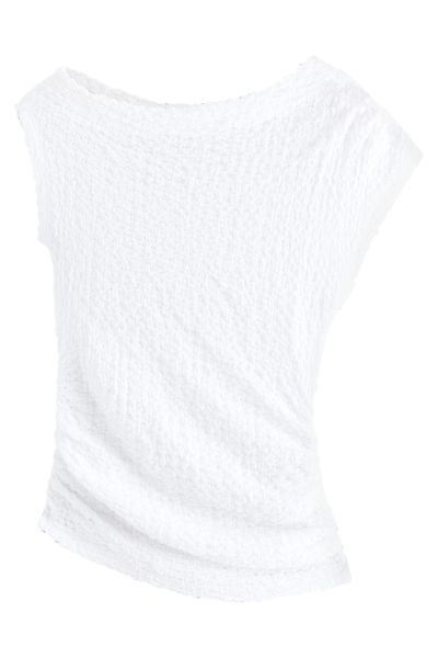 Next One-Shoulder-Top Schulterfreies strukturiertes Oberteil (1-tlg) günstig online kaufen