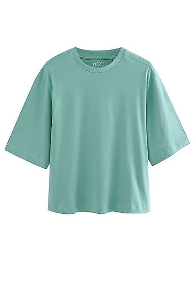 Next T-Shirt Relaxed Fit T-Shirt mit ellbogenlangen Ärmeln (1-tlg) günstig online kaufen