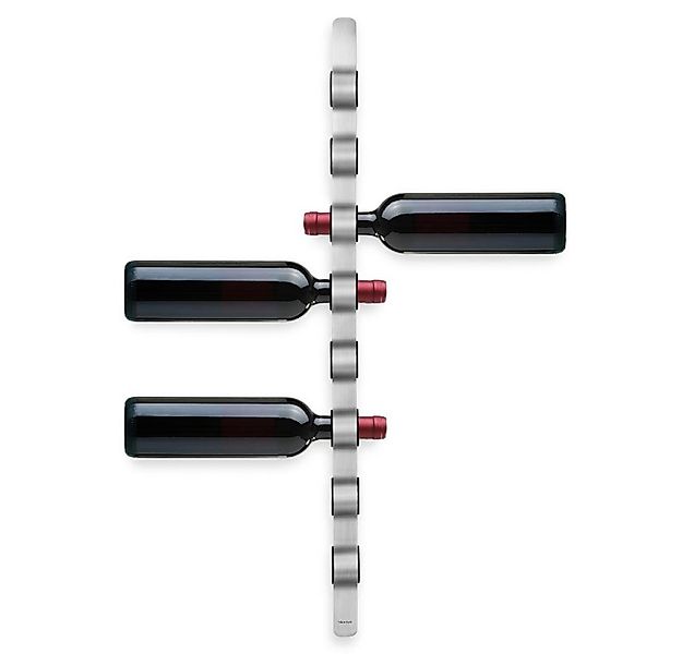 blomus Weinflaschenhalter Wandhalter für 8 Flaschen aus Edelstahl, 74 x 7 x günstig online kaufen