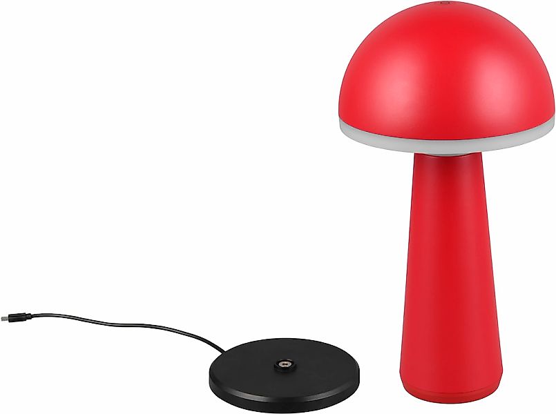 REALITY Leuchten LED Außen-Tischleuchte "FUNGO" LED-Board 1 Stk. warmweiß - günstig online kaufen