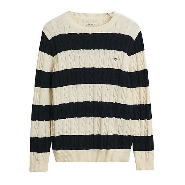 Gant Strickpullover Herren Zopfstrick-Pullover günstig online kaufen