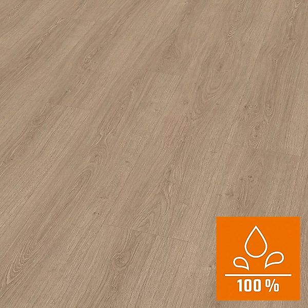 Egger AquaClick it Laminat 8 mm Wasserfest Eiche Victoria Braun günstig online kaufen