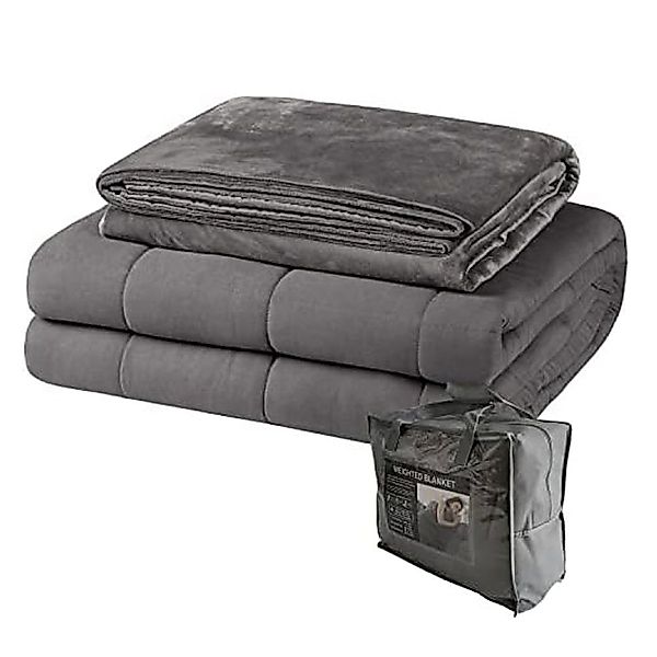 EUGAD Gewichtsdecke, Bezug: Baumwolle, 9 kg, günstig online kaufen