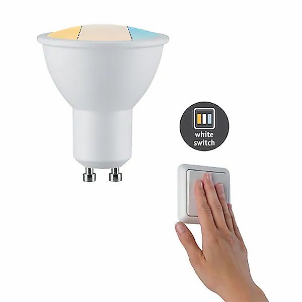 Paulmann LED-Leuchtmittel »Choose 3er 3x5,9W Set 470lm 2700-6500K 51mm«, 3 günstig online kaufen