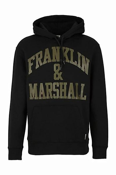 Franklin & Marshall Hoodie Hoodie Maxi Print aus reiner Baumwolle günstig online kaufen