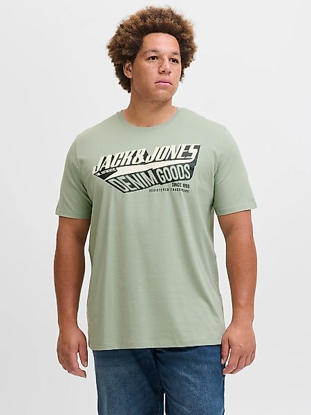 Jack & Jones PlusSize T-Shirt "JJELOGO TEE SS ONECK 2 COL AW25 NOOS PLS" günstig online kaufen
