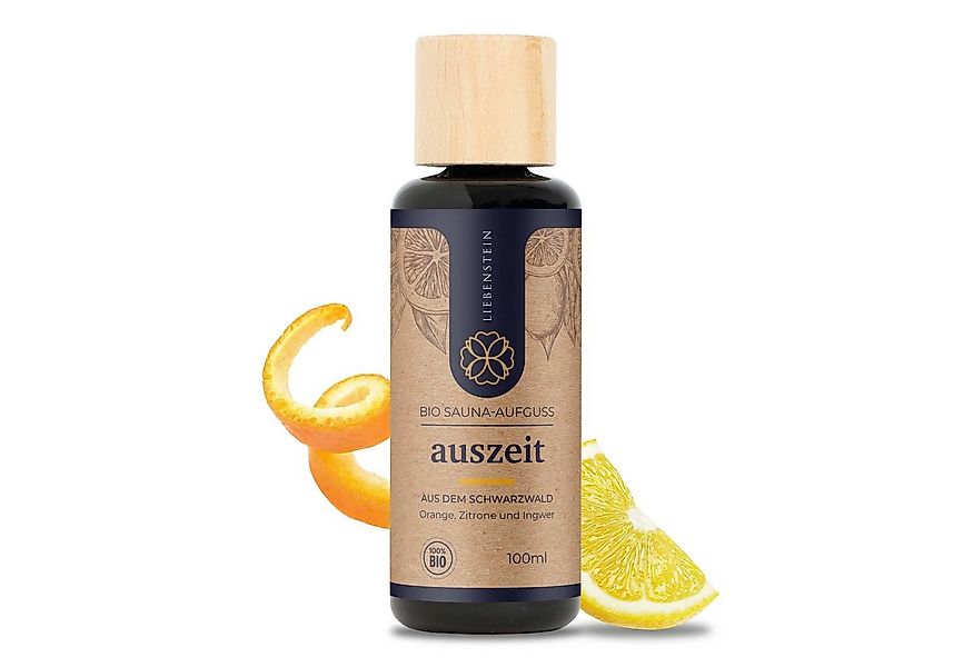 Liebenstein Sauna-Aufgussset BIO Saunaaufguss "Auszeit" (1-tlg., Orange, Zi günstig online kaufen