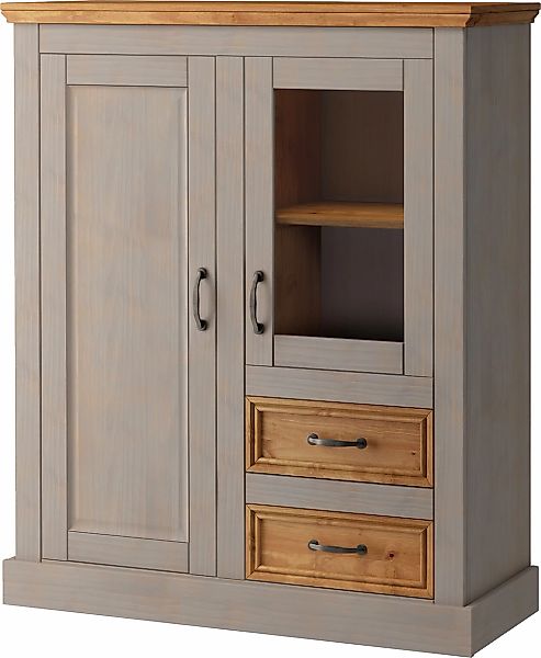 Home affaire Highboard "Selma", Vitrine, Breite 100 cm günstig online kaufen