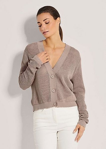 MADELEINE Strickjacke Kurze Ajour-Strickjacke günstig online kaufen