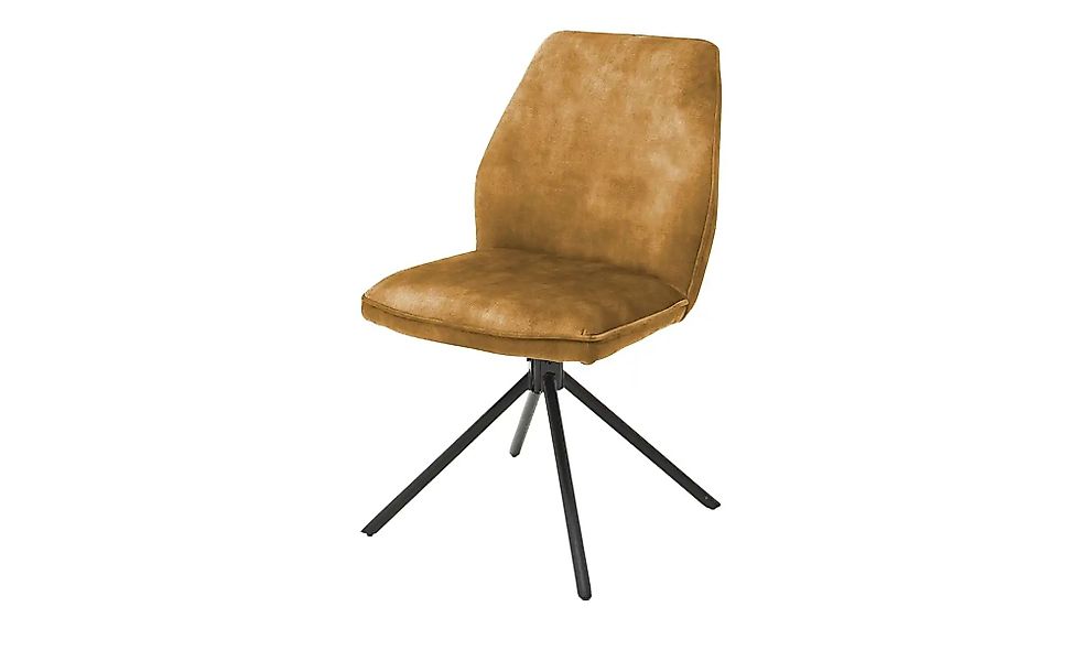 uno Esszimmerstuhl  drehbar Ramina ¦ gelb ¦ Maße (cm): B: 52 H: 89 T: 64.0 günstig online kaufen