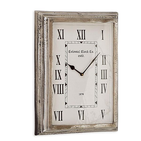 Mirabeau Wanduhr Uhr Roman antiksilber günstig online kaufen