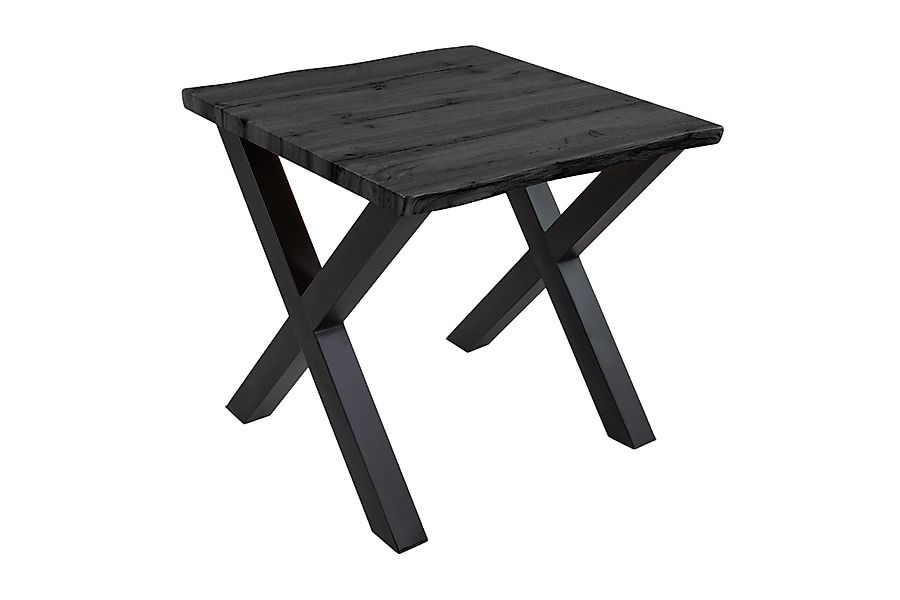 Loreno® Esstisch Josy, Holz-Optik grau, Baumkante, günstig online kaufen