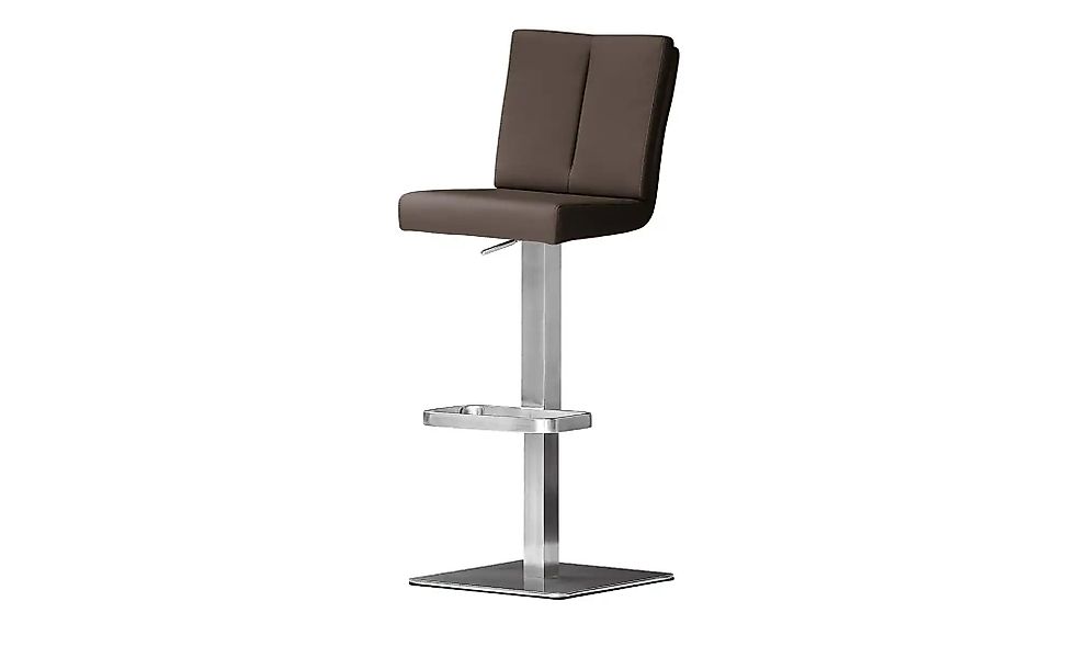 Barhocker  Gaia ¦ braun ¦ Maße (cm): B: 40 H: 89 T: 53.0 Polstermöbel > Hoc günstig online kaufen
