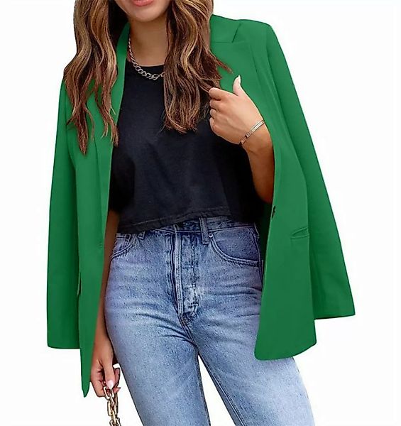 AFAZ New Trading UG Jackenblazer Slim-Fit-Cardigan mit Revers und elegantem günstig online kaufen