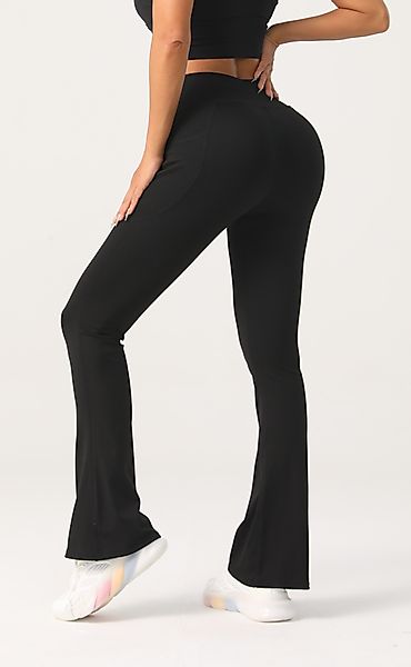 Frentree Highwaist Leggings Damen mit Flared günstig online kaufen