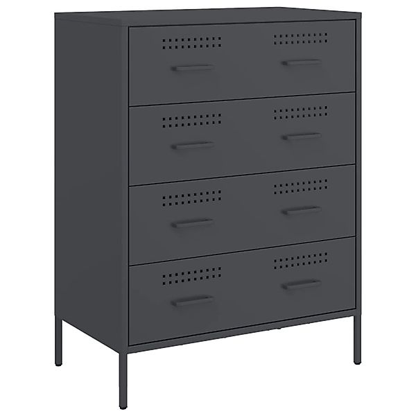 vidaXL Sideboard Anthrazit 68x39x89 cm Stahl 842984 günstig online kaufen