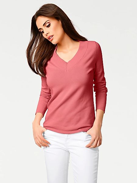 heine Strickpullover "V-Pullover" günstig online kaufen