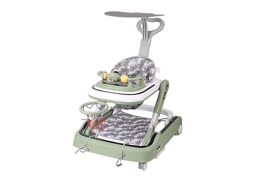 JEOBEST Lauflernhilfe 2 in1 Babywalker Spiel- und Lauflernwagen, Mini Baske günstig online kaufen