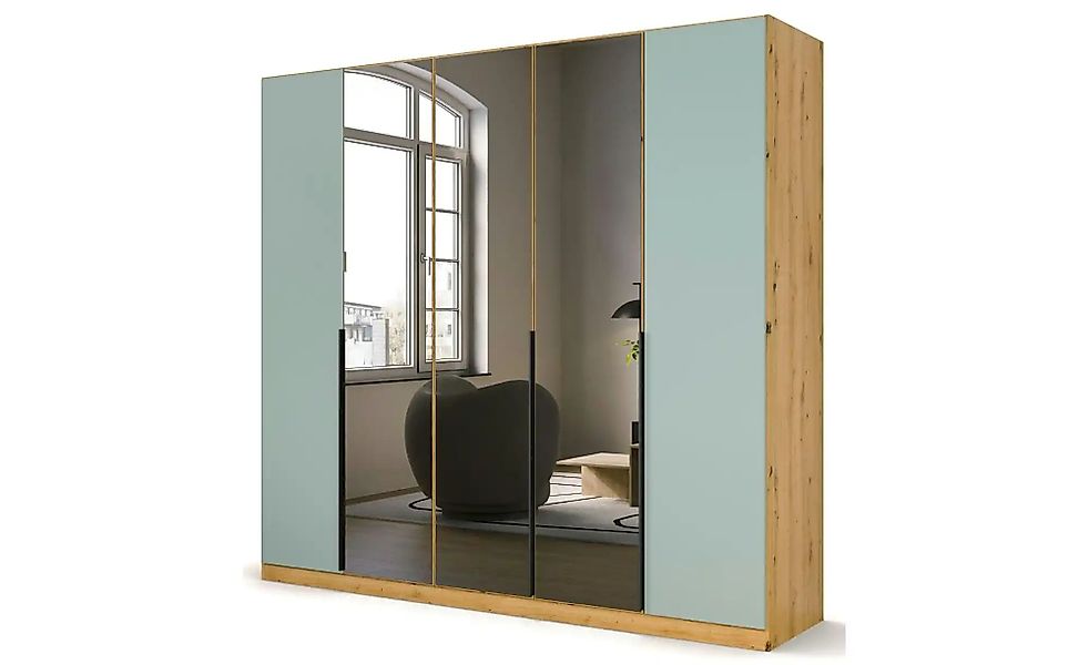 Drehtürenschrank  Skyla ¦ holzfarben ¦ Maße (cm): B: 226 H: 210 Schränke > günstig online kaufen
