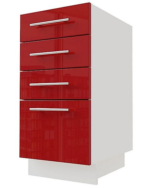 Feldmann-Wohnen Unterschrank Brerra (D4/40, 4 Schubladen - REJS Comfort Box günstig online kaufen