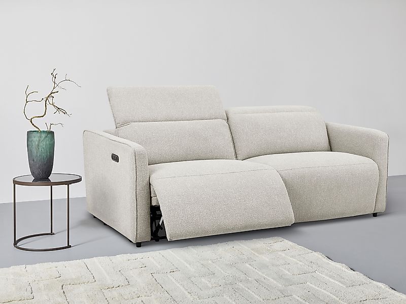 INOSIGN 2-Sitzer "KYLLY, XXL (208 cm) elektrische Relax- und Liegefunktion günstig online kaufen