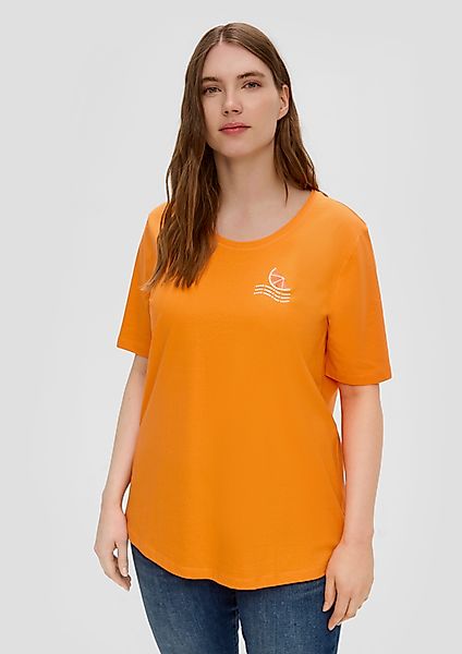 s.Oliver Kurzarmshirt Jerseyshirt mit Printdetail günstig online kaufen