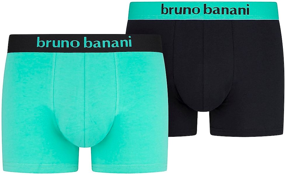 Bruno Banani Boxer, (2er Pack), mit kontrastreichem Logobund günstig online kaufen