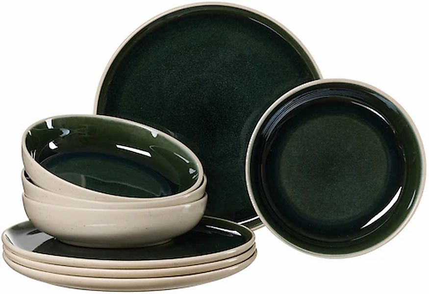 Ritzenhoff & Breker Tafelservice »Skog«, (Set, 8 tlg.), aus Steingut für 4 günstig online kaufen