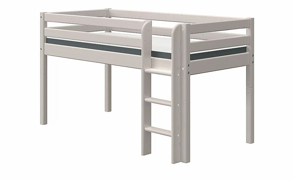 FLEXA Halbhohes Bett  Flexa Classic ¦ grau ¦ Maße (cm): B: 110 H: 120 Kinde günstig online kaufen