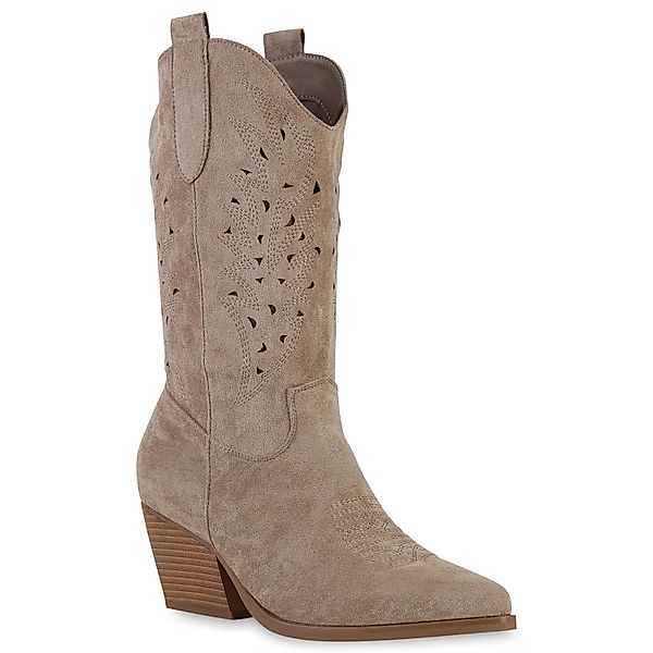 VAN HILL 840054 Cowboystiefel Schuhe günstig online kaufen