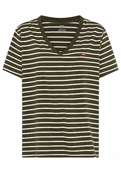 Levis Plus Kurzarmshirt "V NECK TEE" Gerade geschnittene Passform günstig online kaufen