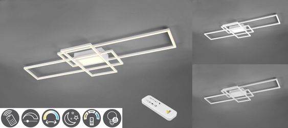 TRIO Leuchten LED Deckenleuchte MILA, Dimmfunktion, günstig online kaufen