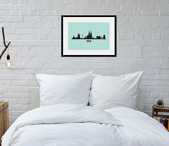 queence Bild »Köln Skyline«, Städte-Stadt-Deutschland-Köln-Kirche-Gebäude, günstig online kaufen