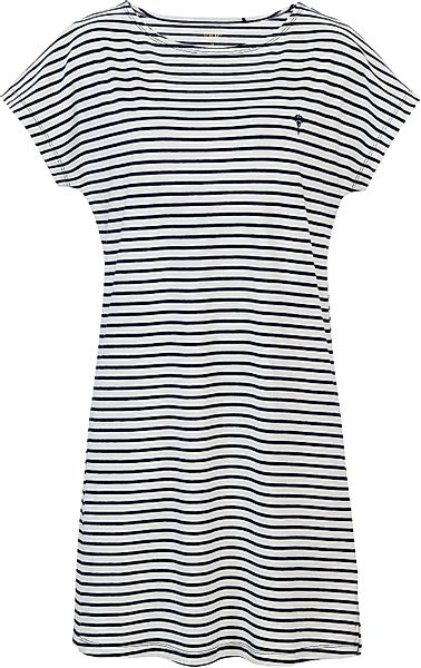 JOOP! Nachthemd Cosy kurzärmelig, Cornflower-Stitching, gestreift günstig online kaufen