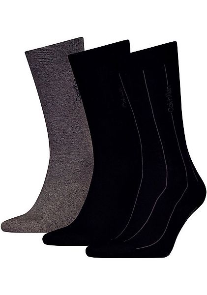 Calvin Klein Socken (3-Paar) mit dezenter Logoprägung günstig online kaufen