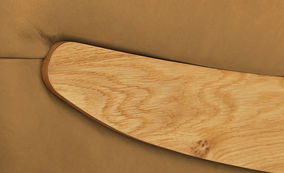 himolla Ecksofa Leder 1059 ¦ gelb ¦ Maße (cm): B: 284 H: 83 T: 179.0 Polste günstig online kaufen