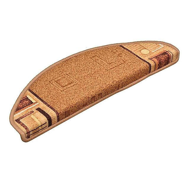 vidaXL Stufenmatte Stufenmatten Selbstklebend 5 Stk. 65x21x4 cm Beige, Ande günstig online kaufen