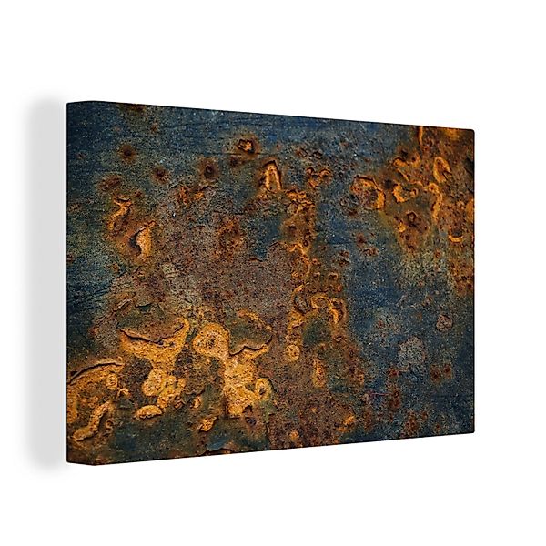 OneMillionCanvasses® Leinwandbild Gold - Rost - günstig online kaufen