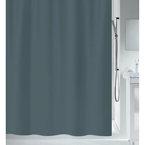 Spirella Duschvorhang Primo 240 cm x 180 cm Anthrazit günstig online kaufen