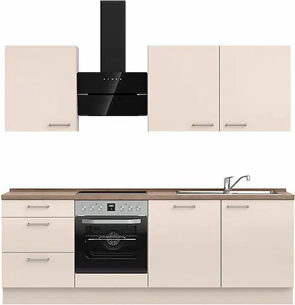 nobilia® Küchenzeile »"Laser II"«, vormontiert, Ausrichtung wählbar, Breite günstig online kaufen