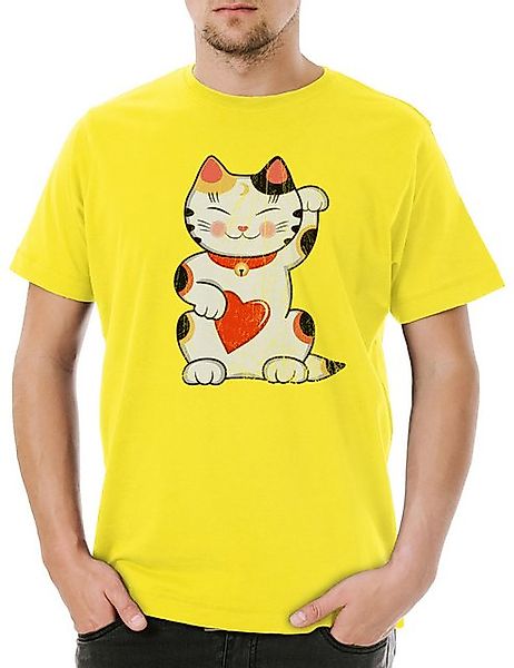 Urban Backwoods Print-Shirt Urban Backwoods Maneki Neko II Herren T-Shirt G günstig online kaufen