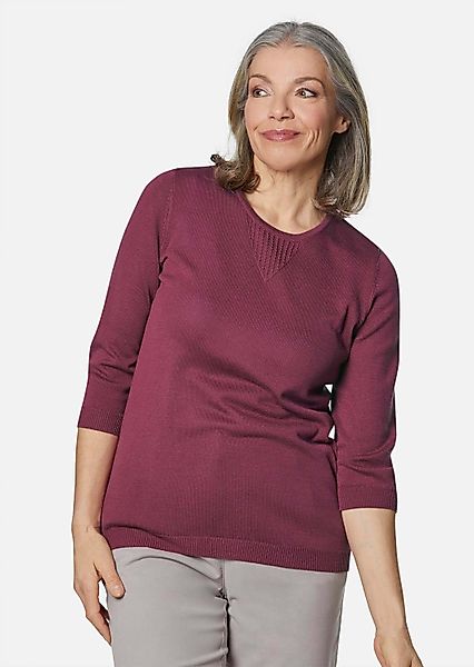 GOLDNER 3/4 Arm-Pullover Sommerlicher Strickpullover mit günstig online kaufen