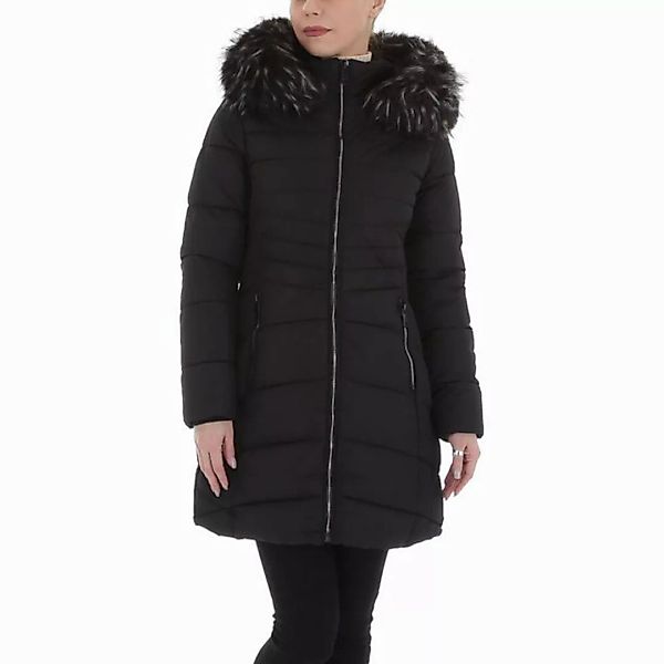 Ital-Design Winterjacke Damen Freizeit (87256689) Kapuze (abnehmbar) Gefütt günstig online kaufen