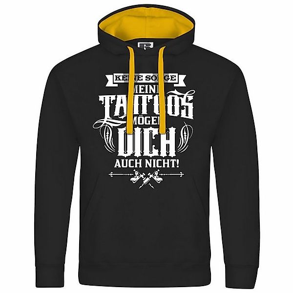 deinshirt Kapuzenpullover Herren Kapuzenpullover Keine Sorge meine Tattoos günstig online kaufen